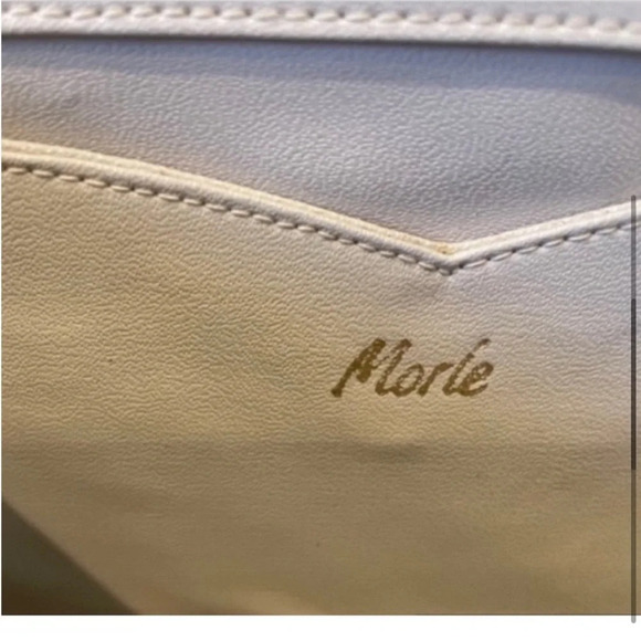 Morel Vintage snakeskin clutch with coin purse - Picture 3 of 10